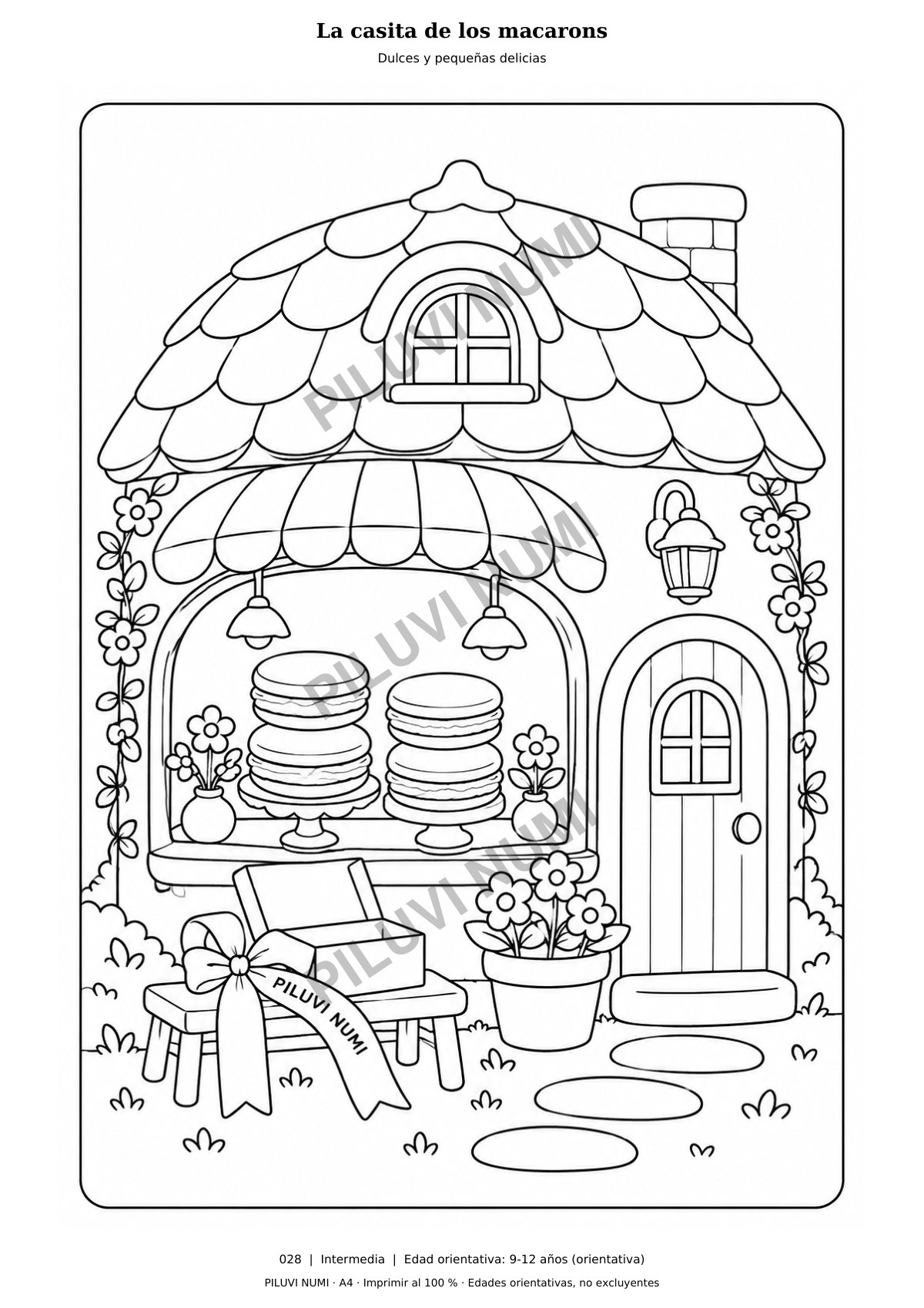 La casita de los macarons · muestra protegida PILUVI NUMI